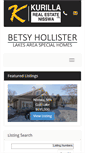 Mobile Screenshot of betsyhollister.com